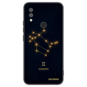 Picasee silikonski črni ovitek za Xiaomi Redmi 7 - GEMINI