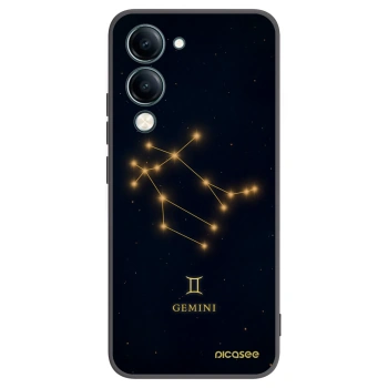 Picasee silikonski črni ovitek za Vivo Y29s 5G - GEMINI