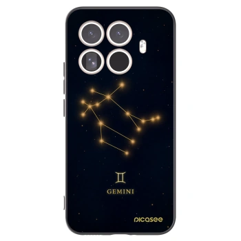 Picasee silikonski črni ovitek za Xiaomi 15T Pro - GEMINI