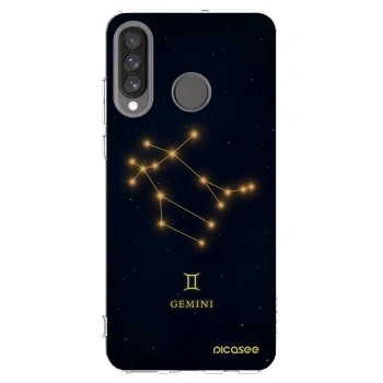 Picasee silikonski prozorni ovitek za Huawei P30 Lite - GEMINI