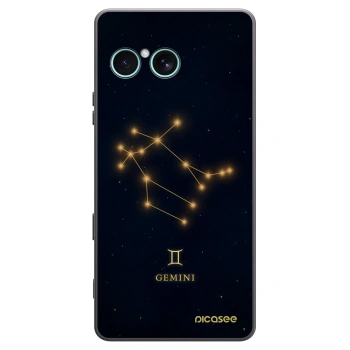 Picasee silikonski črni ovitek za Sony Xperia 10 VII - GEMINI