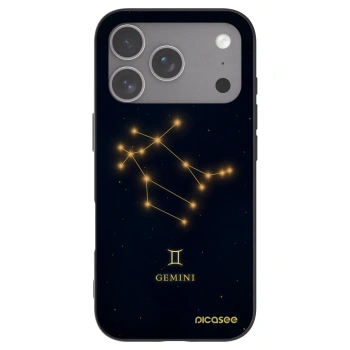 Picasee silikonski črni ovitek za Apple iPhone 18 Pro - GEMINI