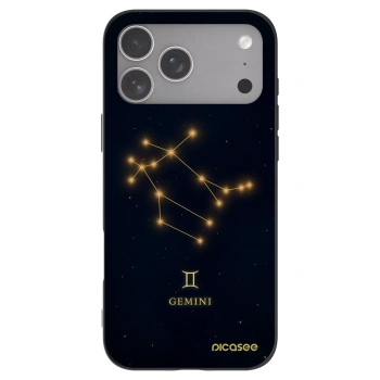 Picasee silikonski črni ovitek za Apple iPhone 18 Pro Max - GEMINI