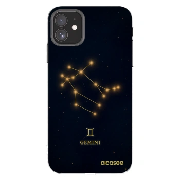 Picasee silikonski prozorni ovitek za Apple iPhone 11 - GEMINI