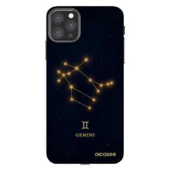 Picasee silikonski prozorni ovitek za Apple iPhone 11 Pro Max - GEMINI