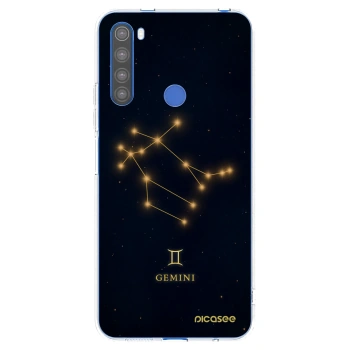 Picasee silikonski prozorni ovitek za Xiaomi Redmi Note 8T - GEMINI