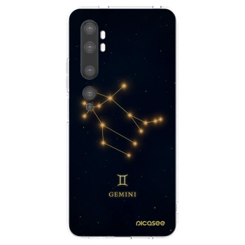 Picasee silikonski prozorni ovitek za Xiaomi Mi Note 10 (Pro) - GEMINI
