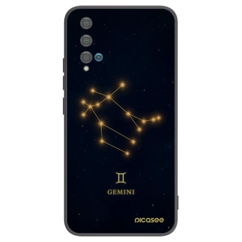 Picasee silikonski črni ovitek za Huawei Nova 5T - GEMINI