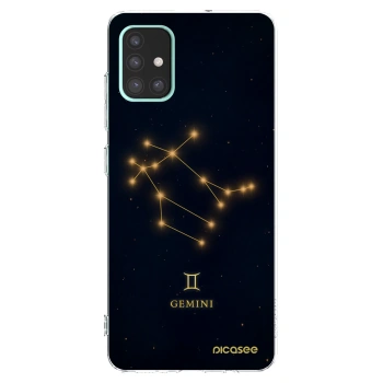 Picasee silikonski prozorni ovitek za Samsung Galaxy A51 A515F - GEMINI
