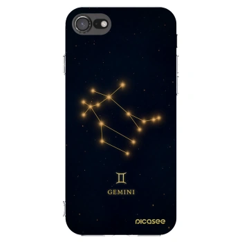 Picasee silikonski prozorni ovitek za Apple iPhone SE 2020 - GEMINI