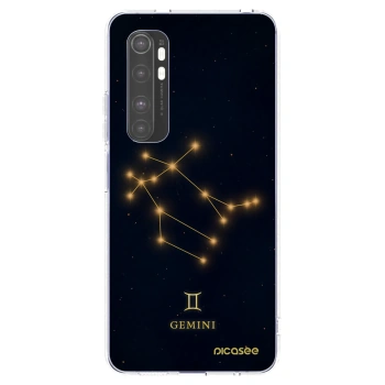 Picasee silikonski prozorni ovitek za Xiaomi Mi Note 10 Lite - GEMINI