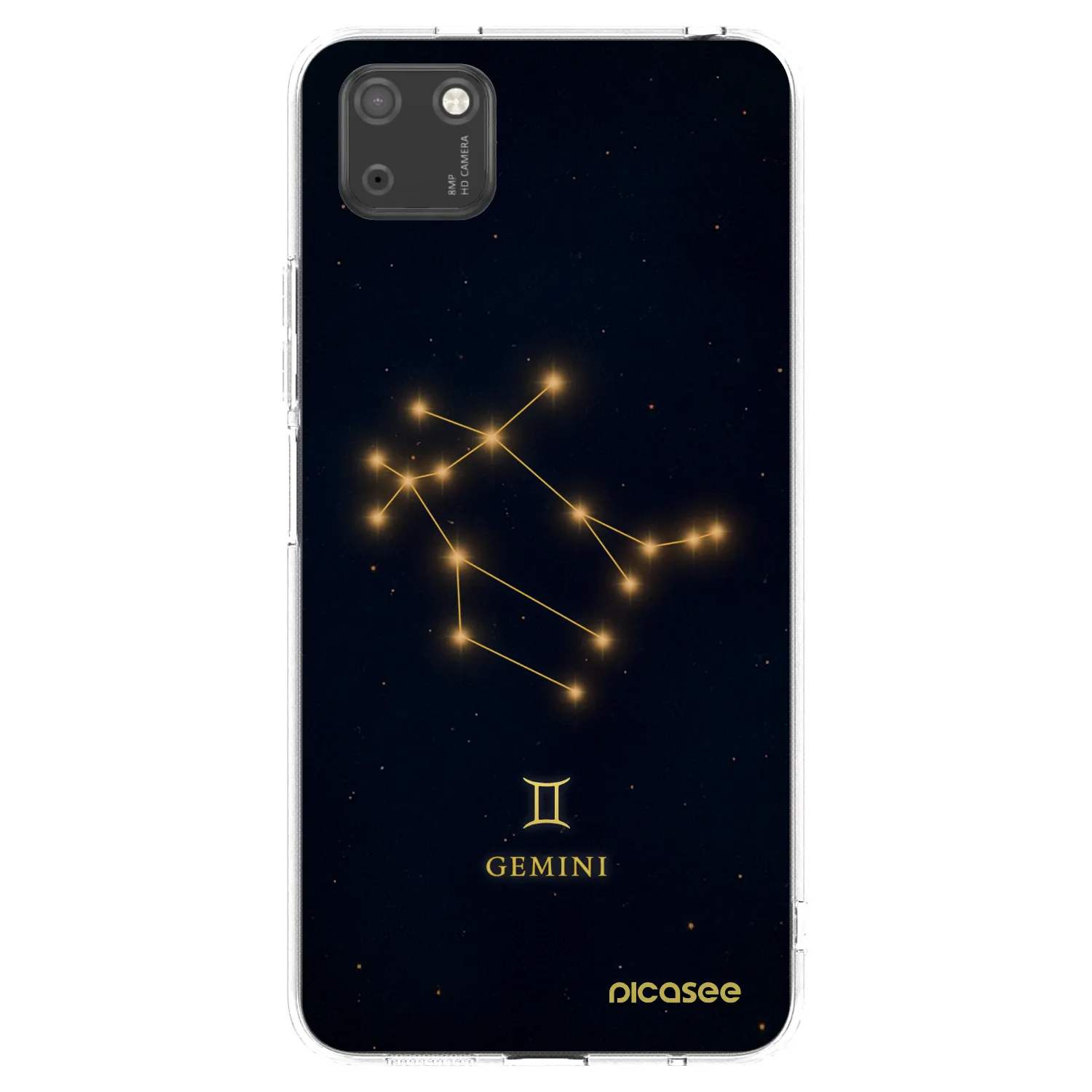 Picasee silikonski prozorni ovitek za Huawei Y5P - GEMINI