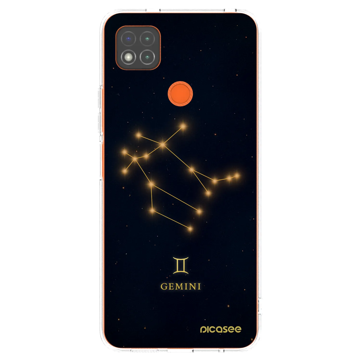 Picasee silikonski prozorni ovitek za Xiaomi Redmi 9C - GEMINI