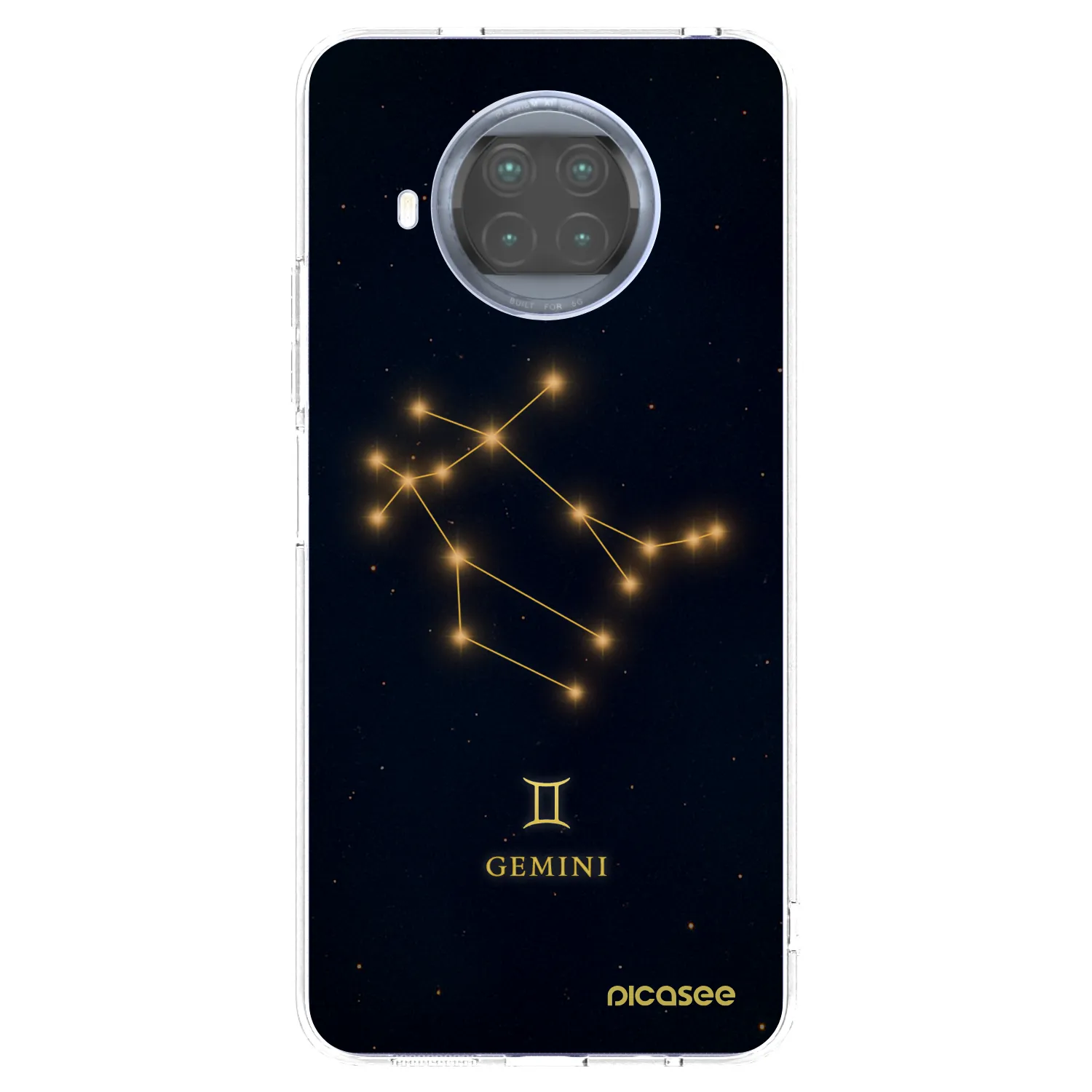Picasee silikonski prozorni ovitek za Xiaomi Mi 10T Lite - GEMINI