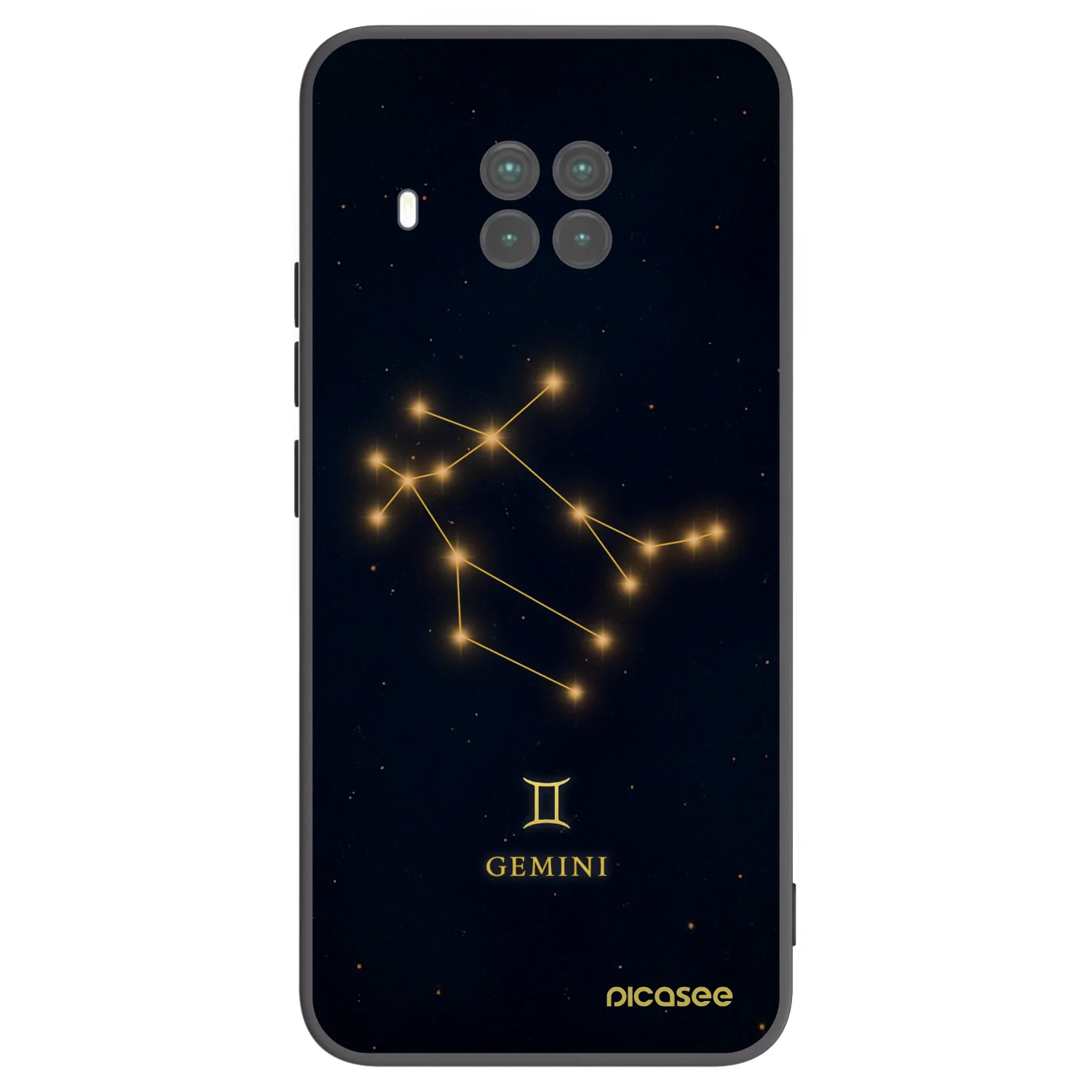 Picasee silikonski črni ovitek za Xiaomi Mi 10T Lite - GEMINI