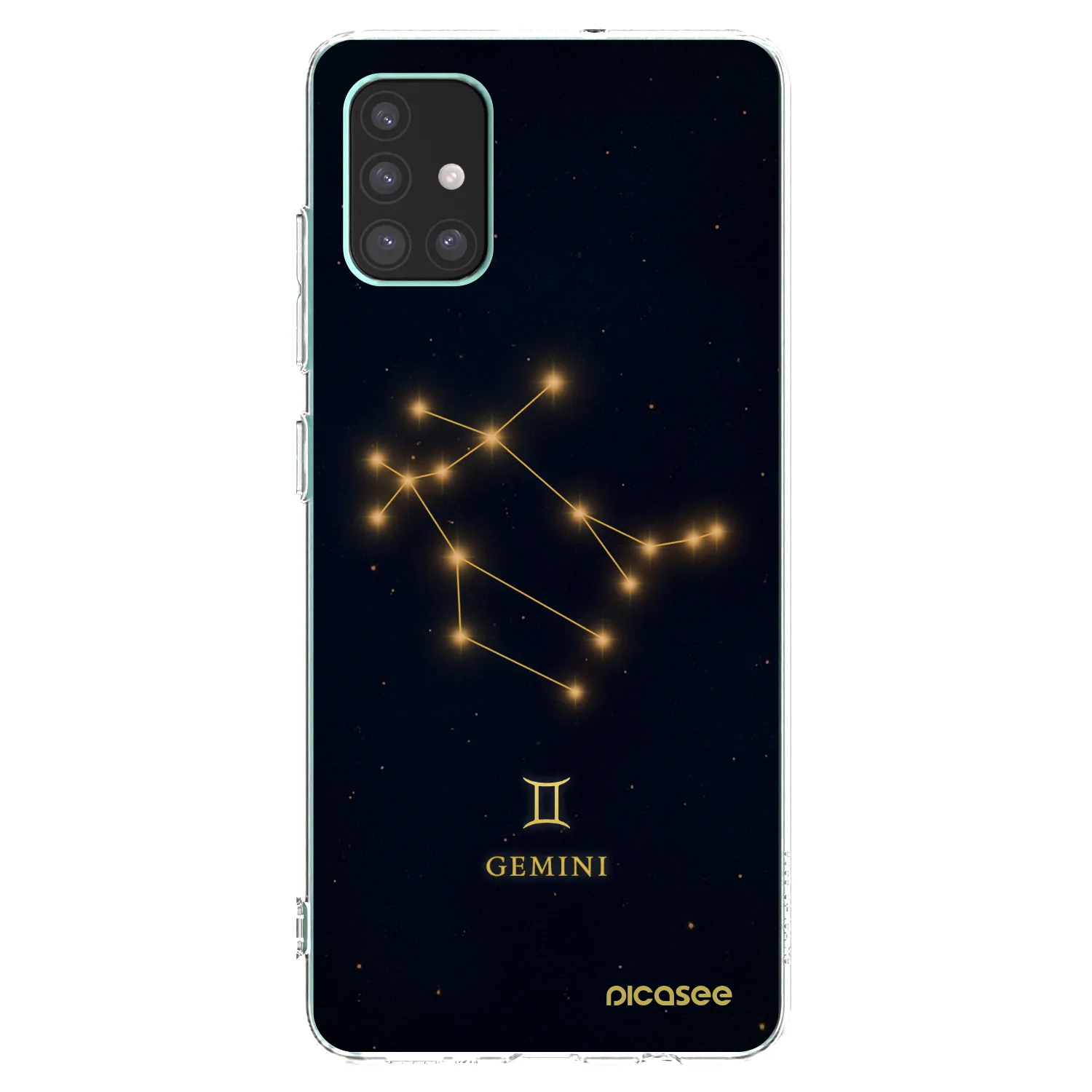 Picasee silikonski prozorni ovitek za Samsung Galaxy M51 M515F - GEMINI