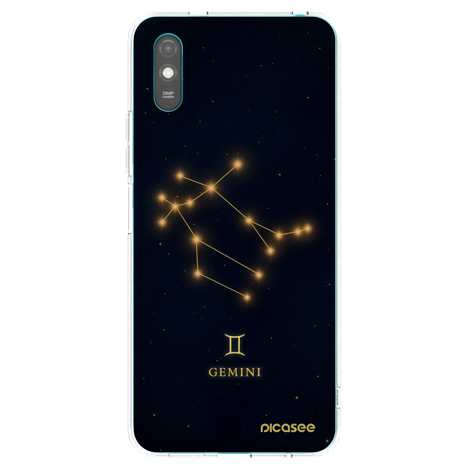 Picasee silikonski prozorni ovitek za Xiaomi Redmi 9AT - GEMINI