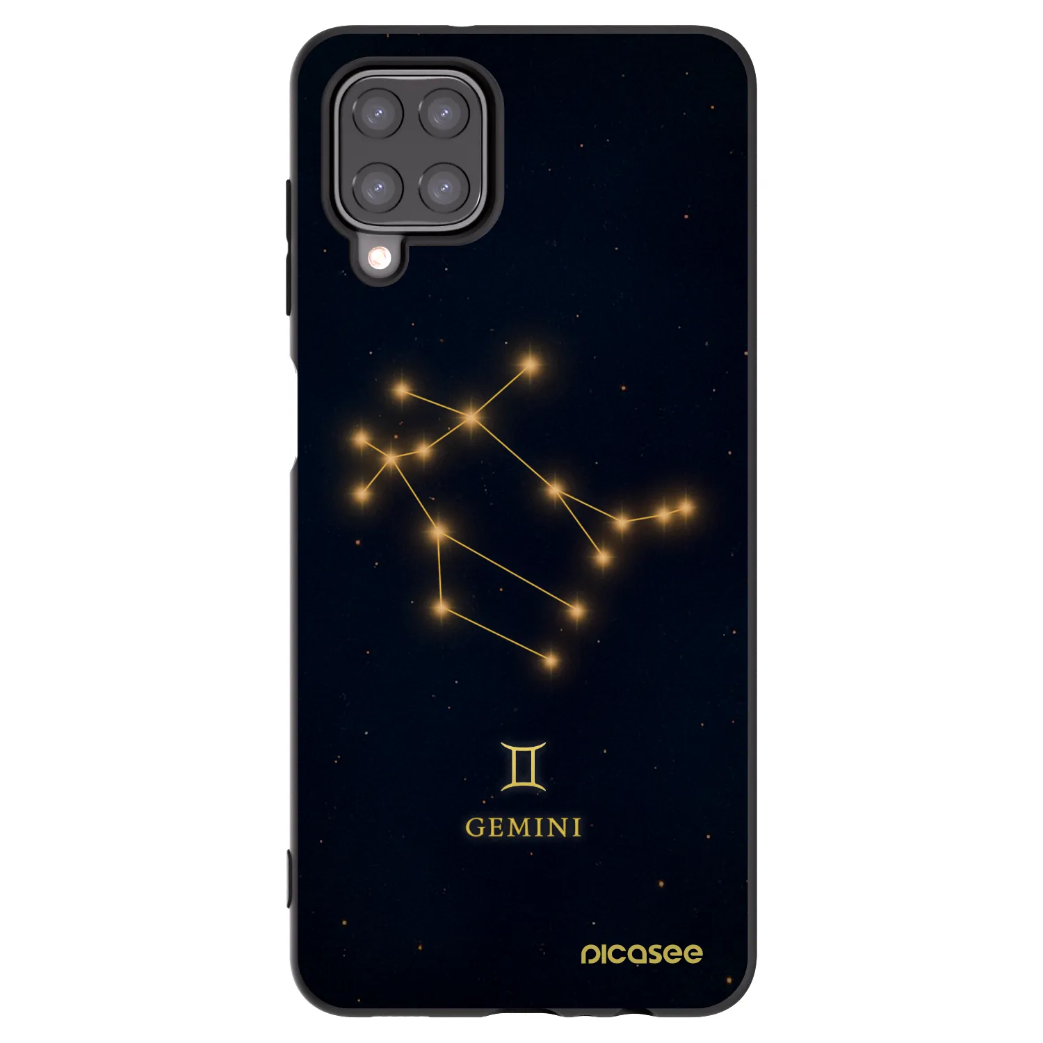 Picasee silikonski črni ovitek za Samsung Galaxy M12 M127F - GEMINI