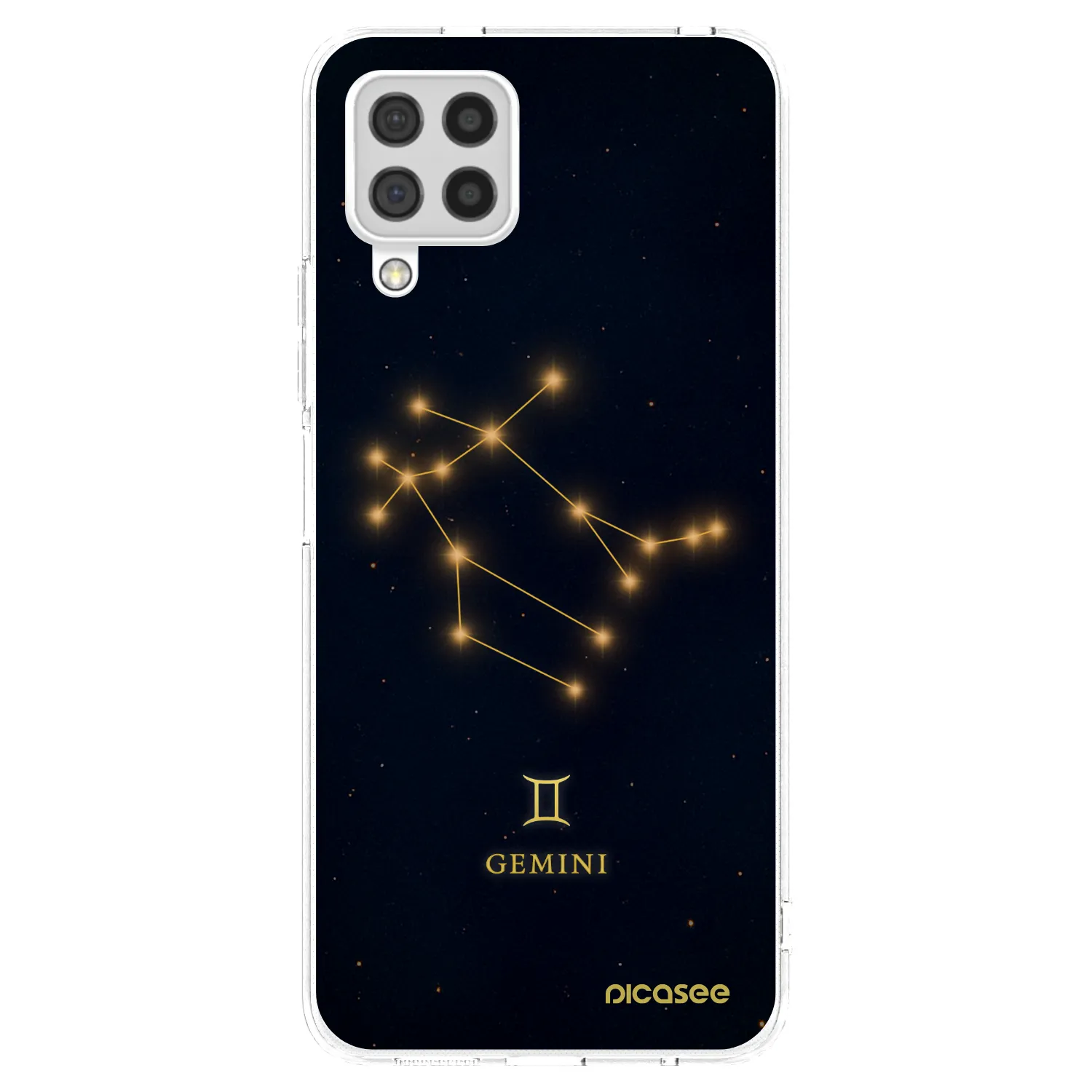 Picasee silikonski prozorni ovitek za Samsung Galaxy A22 A225F 4G - GEMINI
