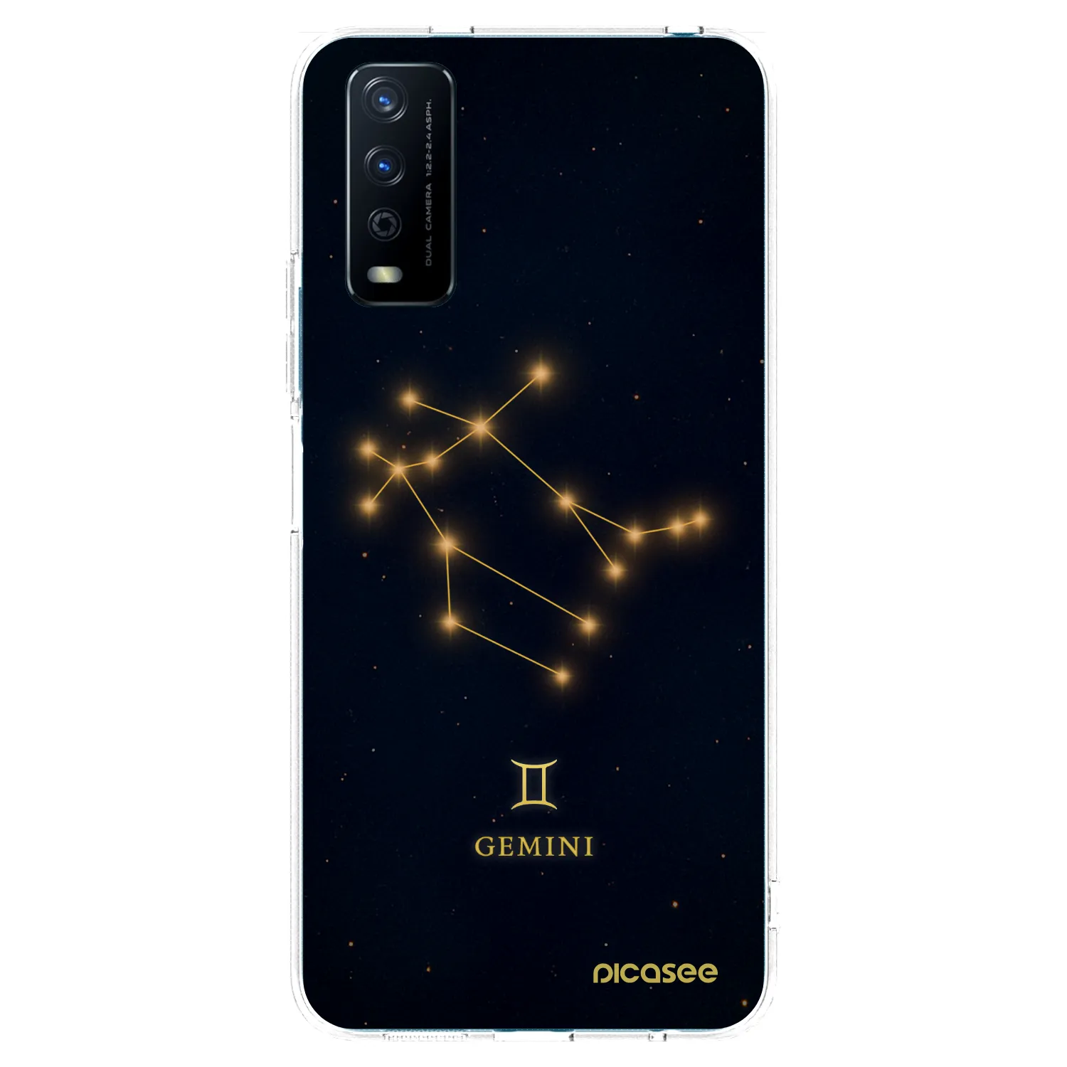 Picasee silikonski prozorni ovitek za Vivo Y11s - GEMINI