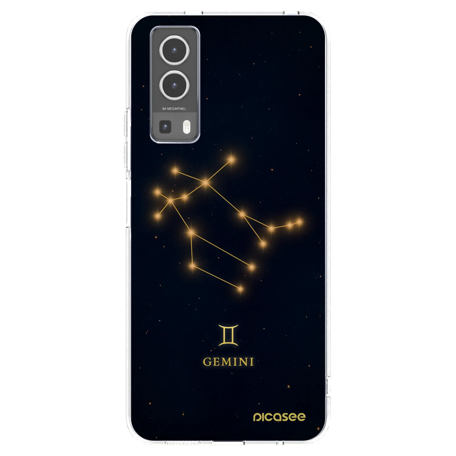 Picasee silikonski prozorni ovitek za Vivo Y72 5G - GEMINI