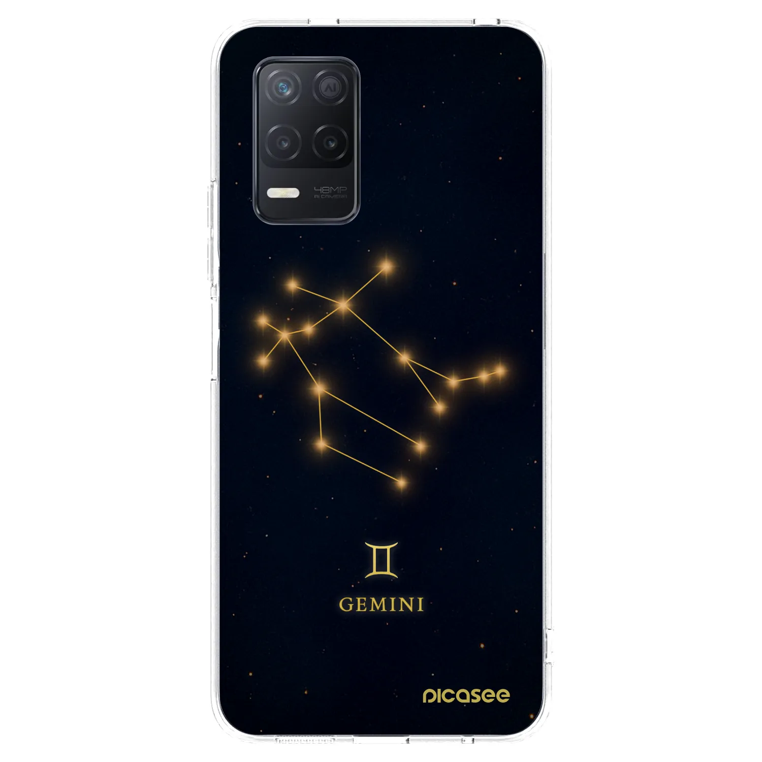 Picasee silikonski prozorni ovitek za Realme 8 5G - GEMINI