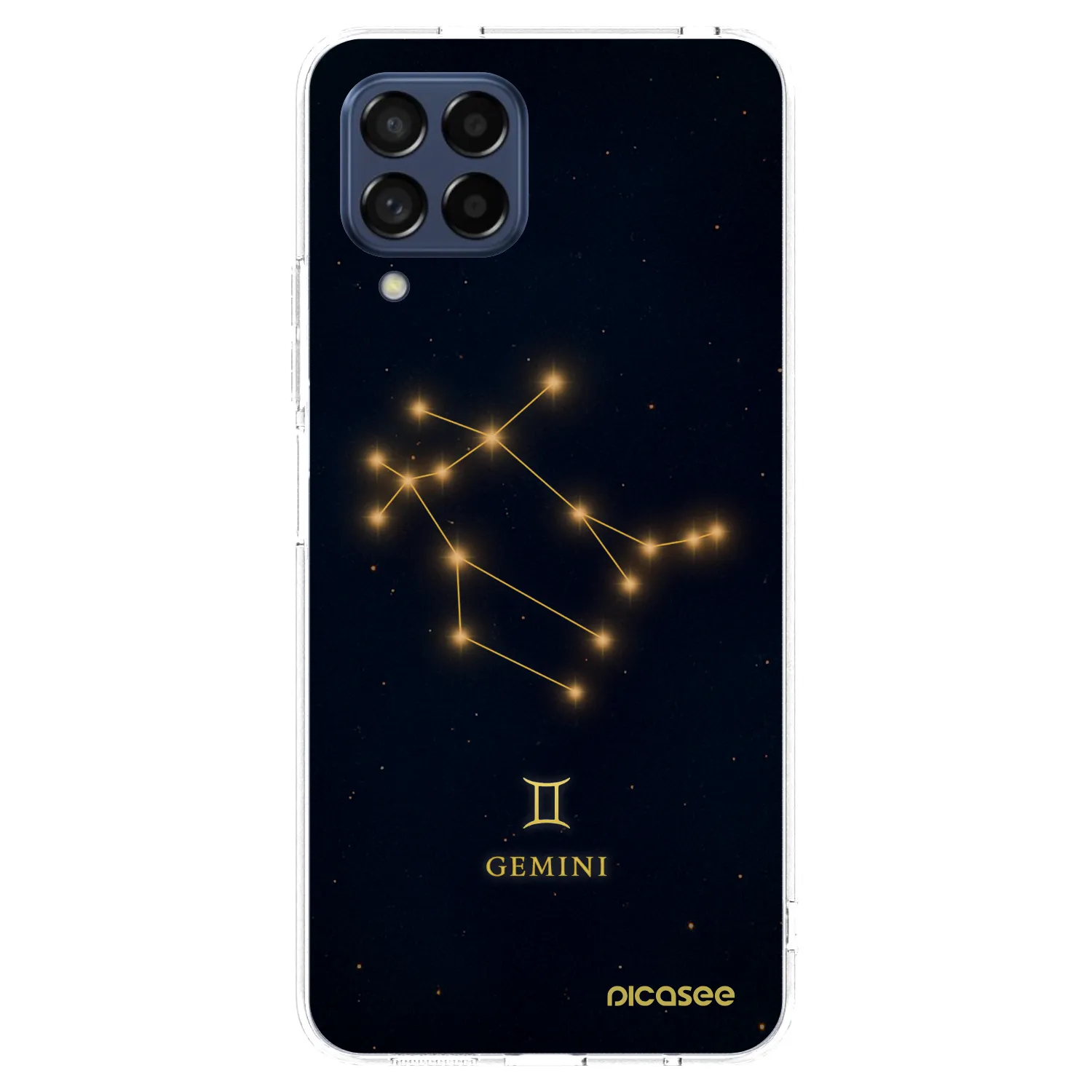 Picasee silikonski prozorni ovitek za Samsung Galaxy M53 5G - GEMINI