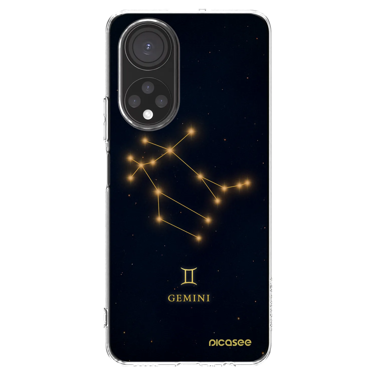 Picasee silikonski prozorni ovitek za Honor X7 - GEMINI