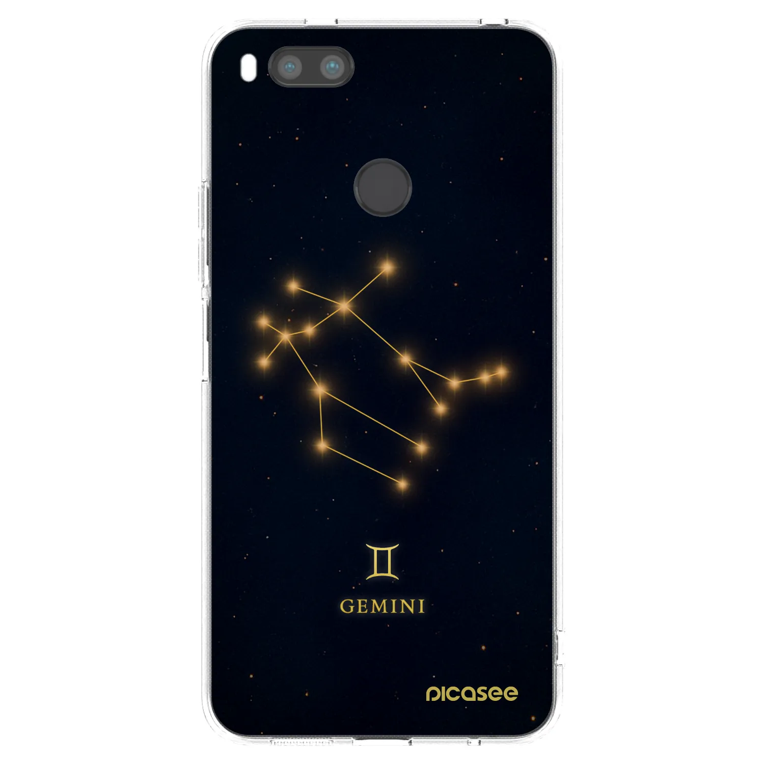 Picasee silikonski prozorni ovitek za Xiaomi Redmi A1 - GEMINI