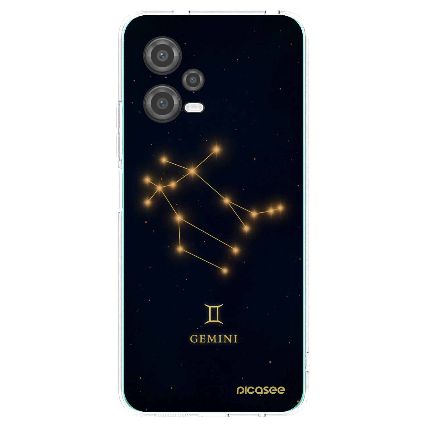 Picasee silikonski prozorni ovitek za Xiaomi Poco X5 - GEMINI