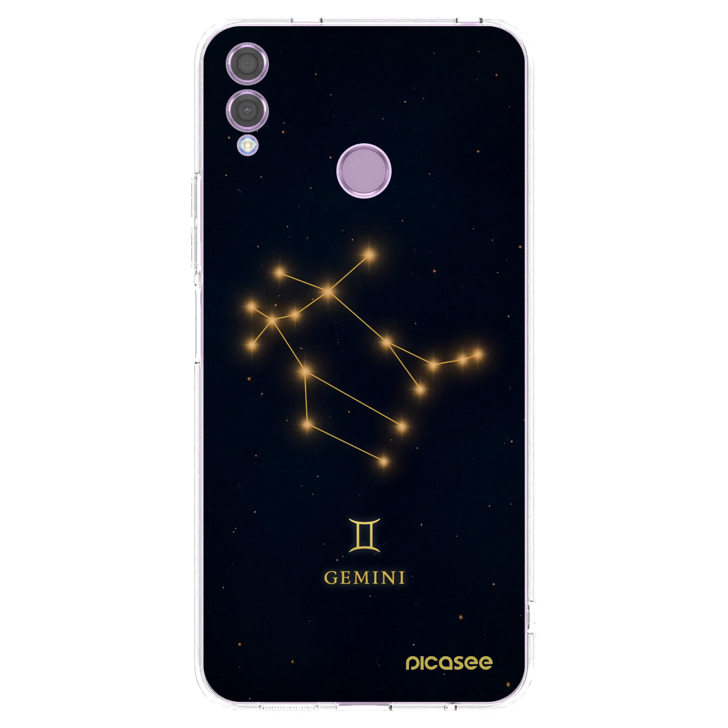 Picasee silikonski prozorni ovitek za Honor 8X - GEMINI