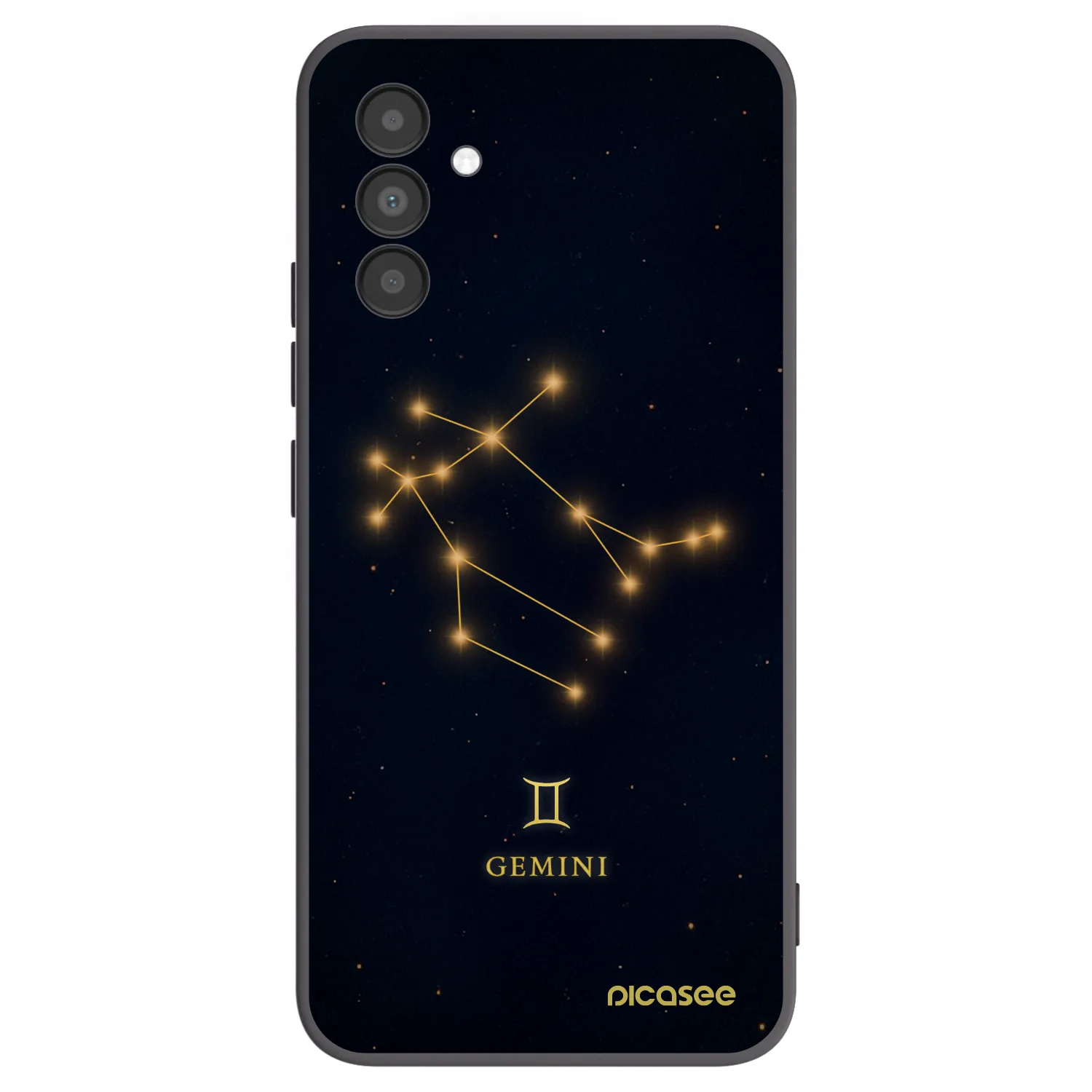 Picasee silikonski črni ovitek za Samsung Galaxy A04s A047F - GEMINI