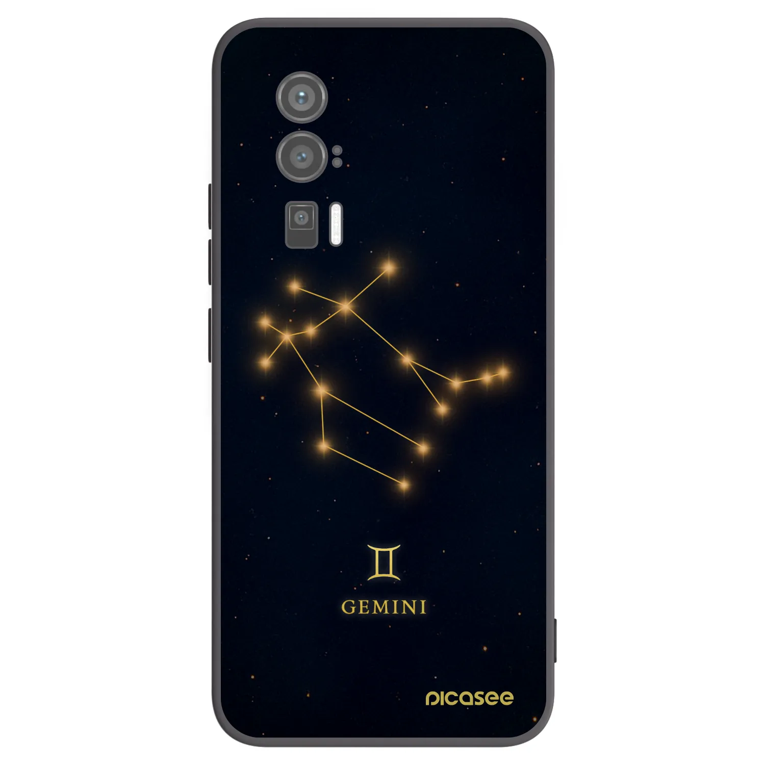 Picasee silikonski črni ovitek za Xiaomi Poco F5 Pro 5G - GEMINI