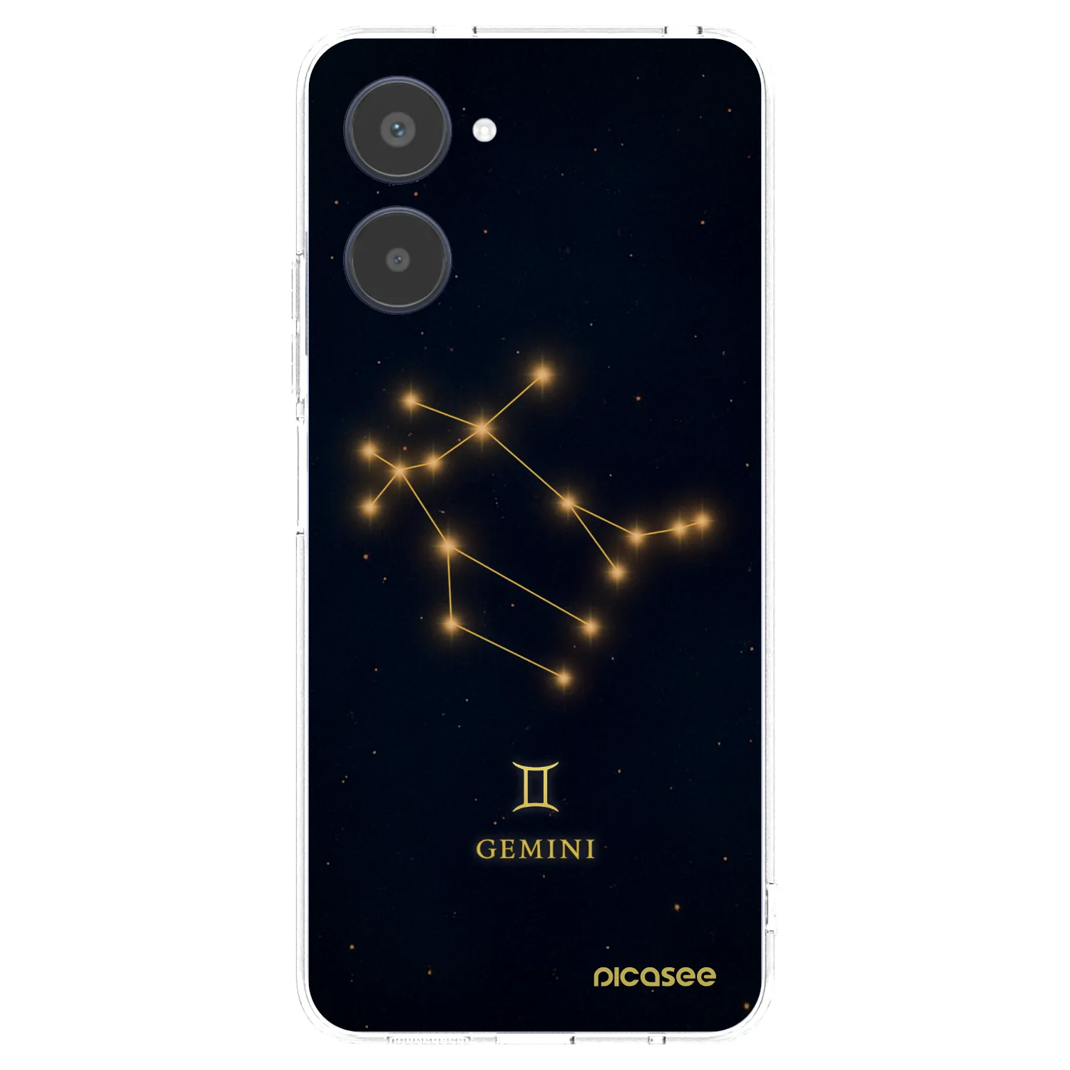 Picasee silikonski prozorni ovitek za Realme 10 4G - GEMINI