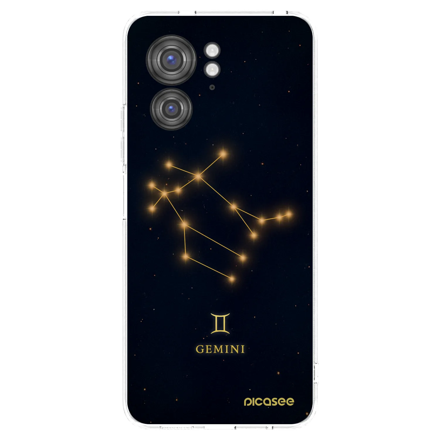 Picasee silikonski prozorni ovitek za Motorola Edge 40 - GEMINI