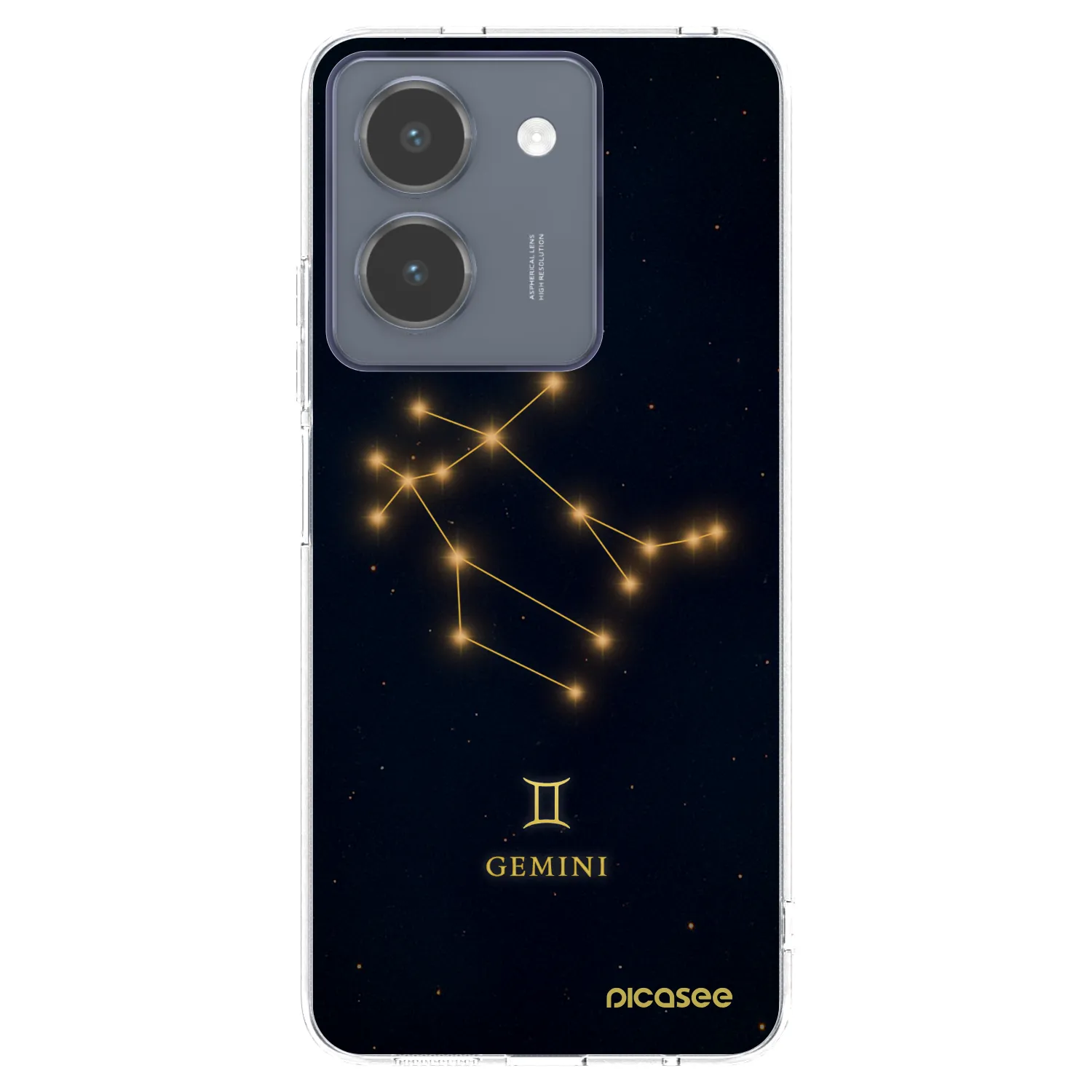 Picasee silikonski prozorni ovitek za Vivo Y36 4G - GEMINI
