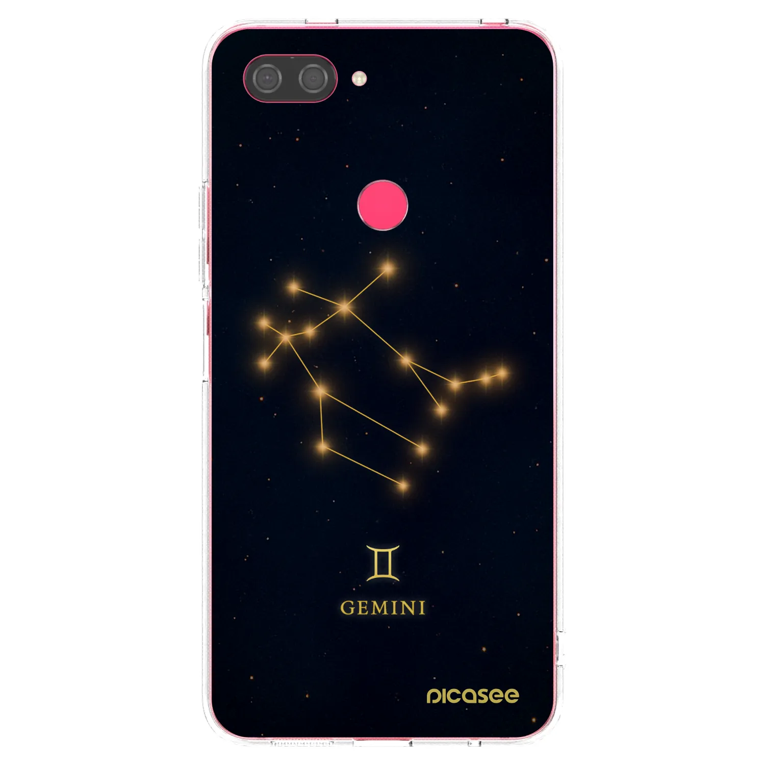 Picasee silikonski prozorni ovitek za Xiaomi Mi 8 Lite - GEMINI