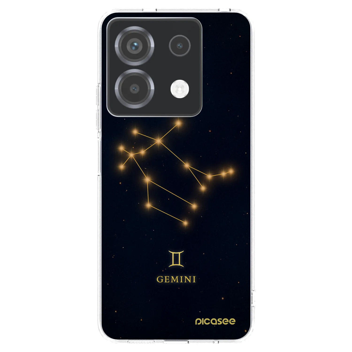 Picasee silikonski prozorni ovitek za Xiaomi Poco X6 - GEMINI