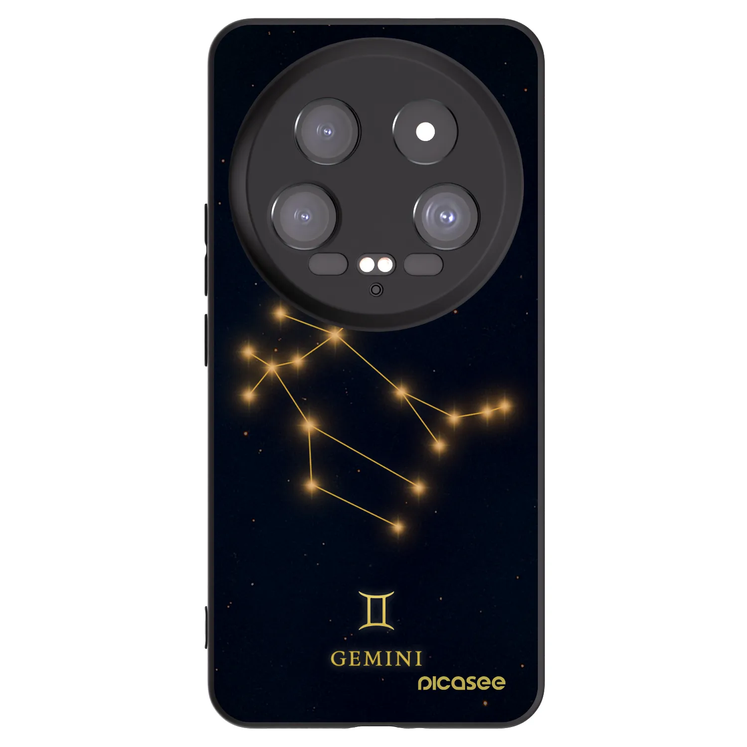 Picasee silikonski črni ovitek za Xiaomi 14 Ultra - GEMINI