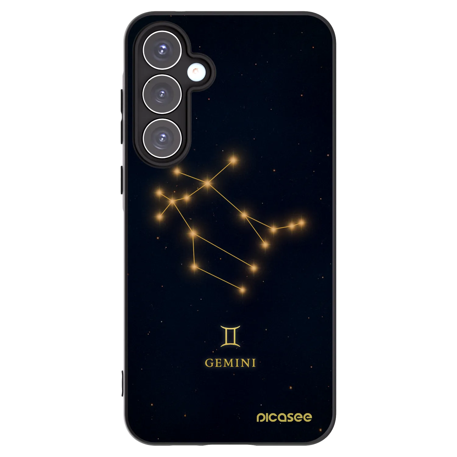 Picasee silikonski črni ovitek za Samsung Galaxy A55 5G A556B - GEMINI
