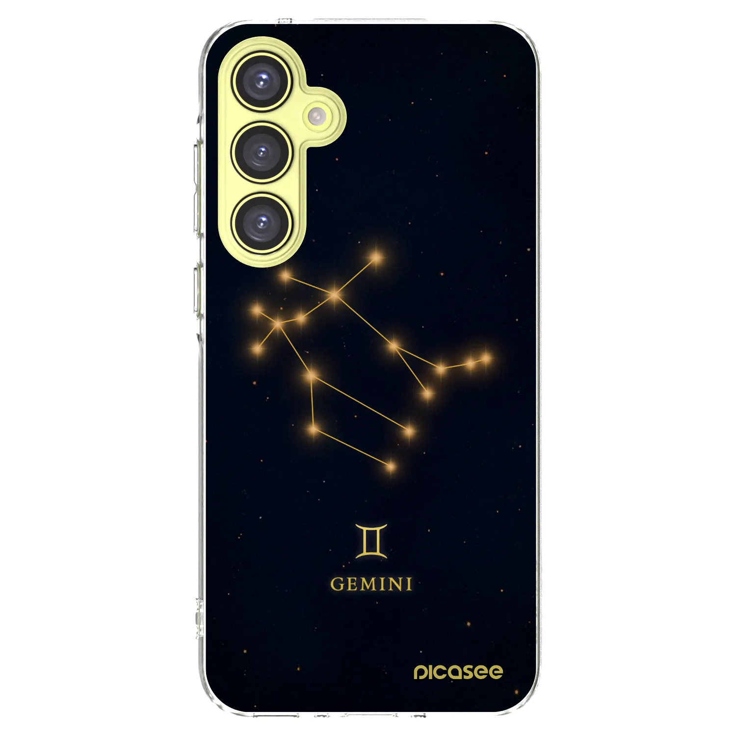 Picasee silikonski prozorni ovitek za Samsung Galaxy A35 5G A356B - GEMINI