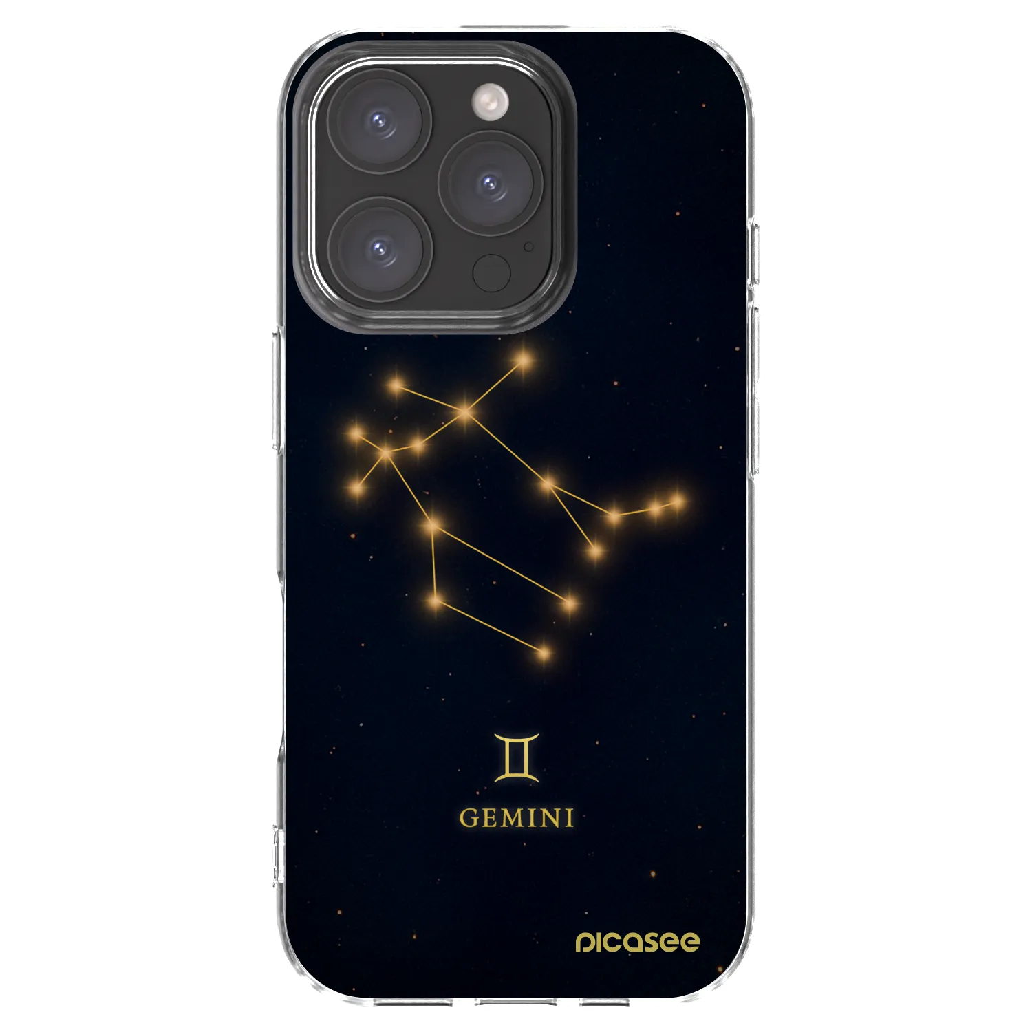 Picasee silikonski prozorni ovitek za Apple iPhone 16 Pro - GEMINI