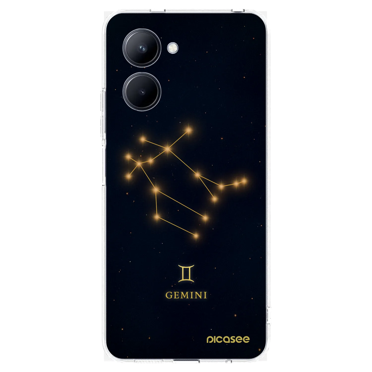 Picasee silikonski prozorni ovitek za Realme C33 (2023) - GEMINI