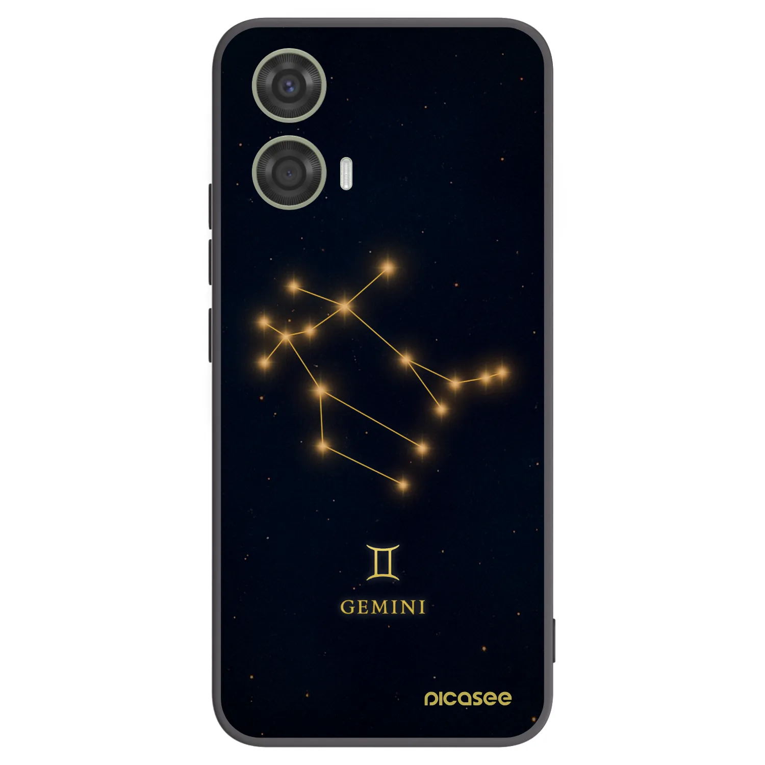 Picasee silikonski črni ovitek za Motorola Moto G24 - GEMINI
