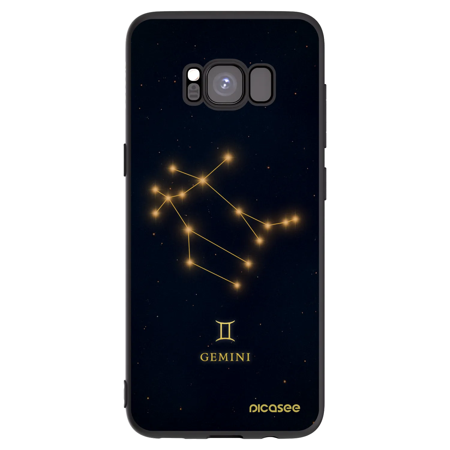 Picasee silikonski črni ovitek za Samsung Galaxy A73 5G - GEMINI