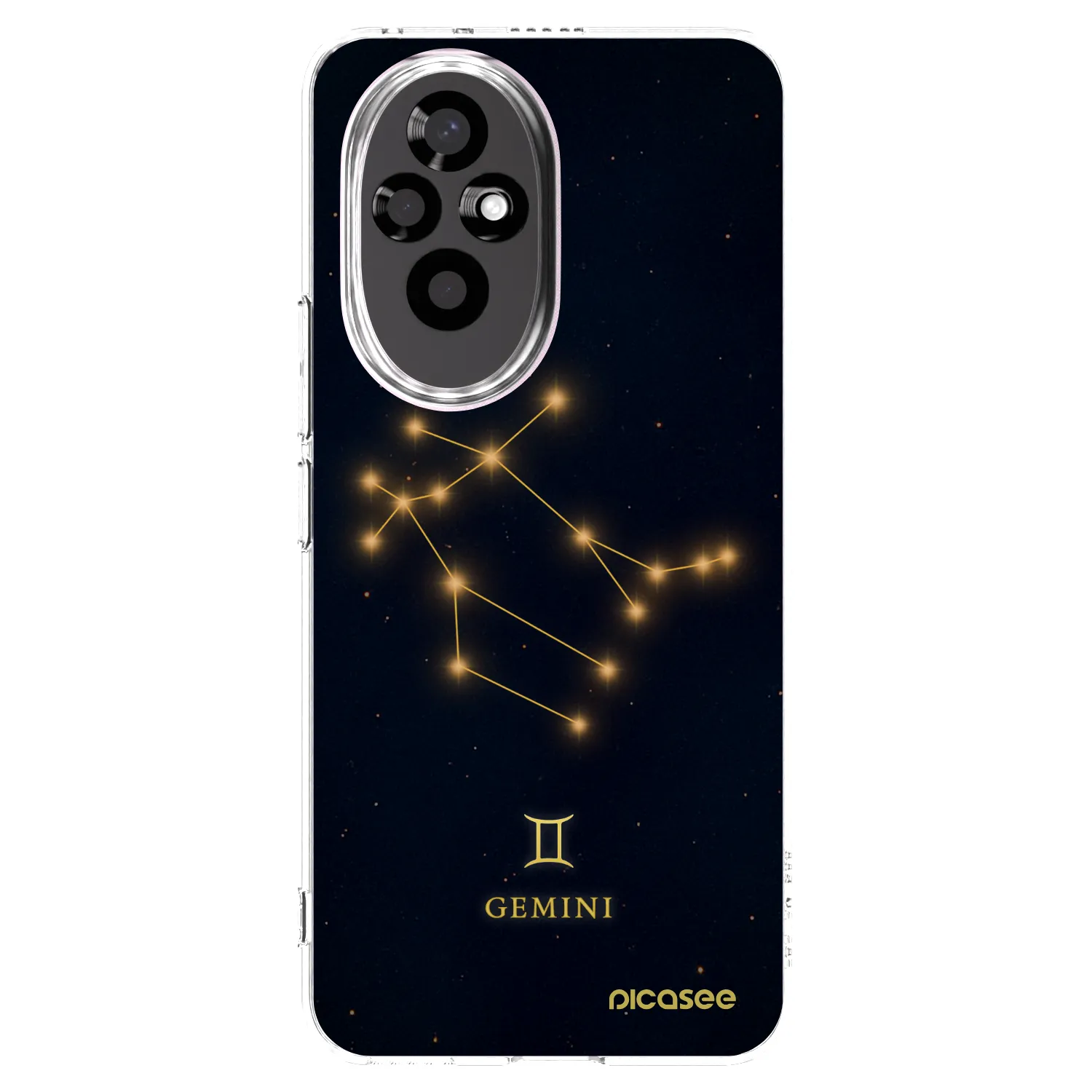Picasee silikonski prozorni ovitek za Honor 200 5G - GEMINI