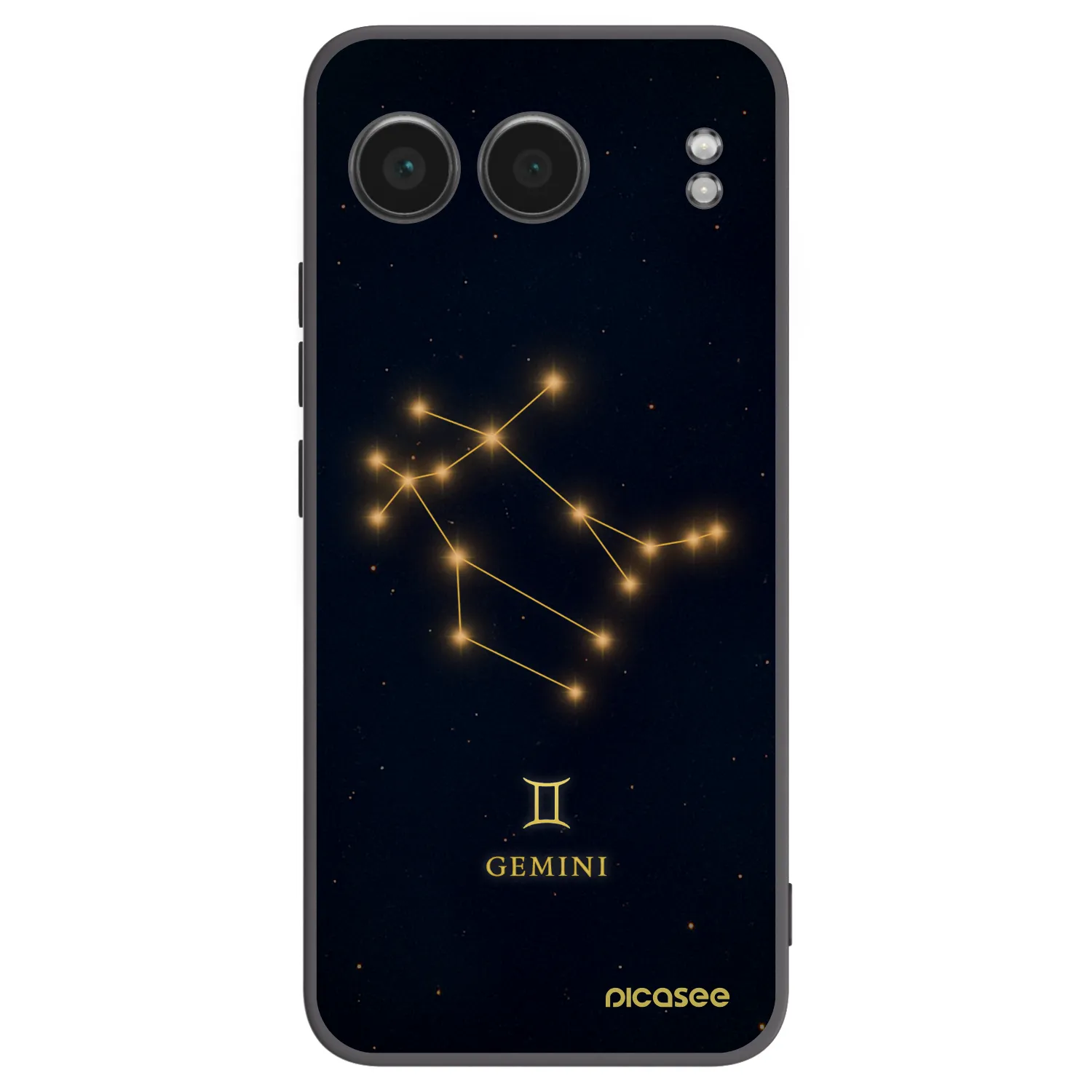Picasee silikonski črni ovitek za OnePlus Nord 4 - GEMINI