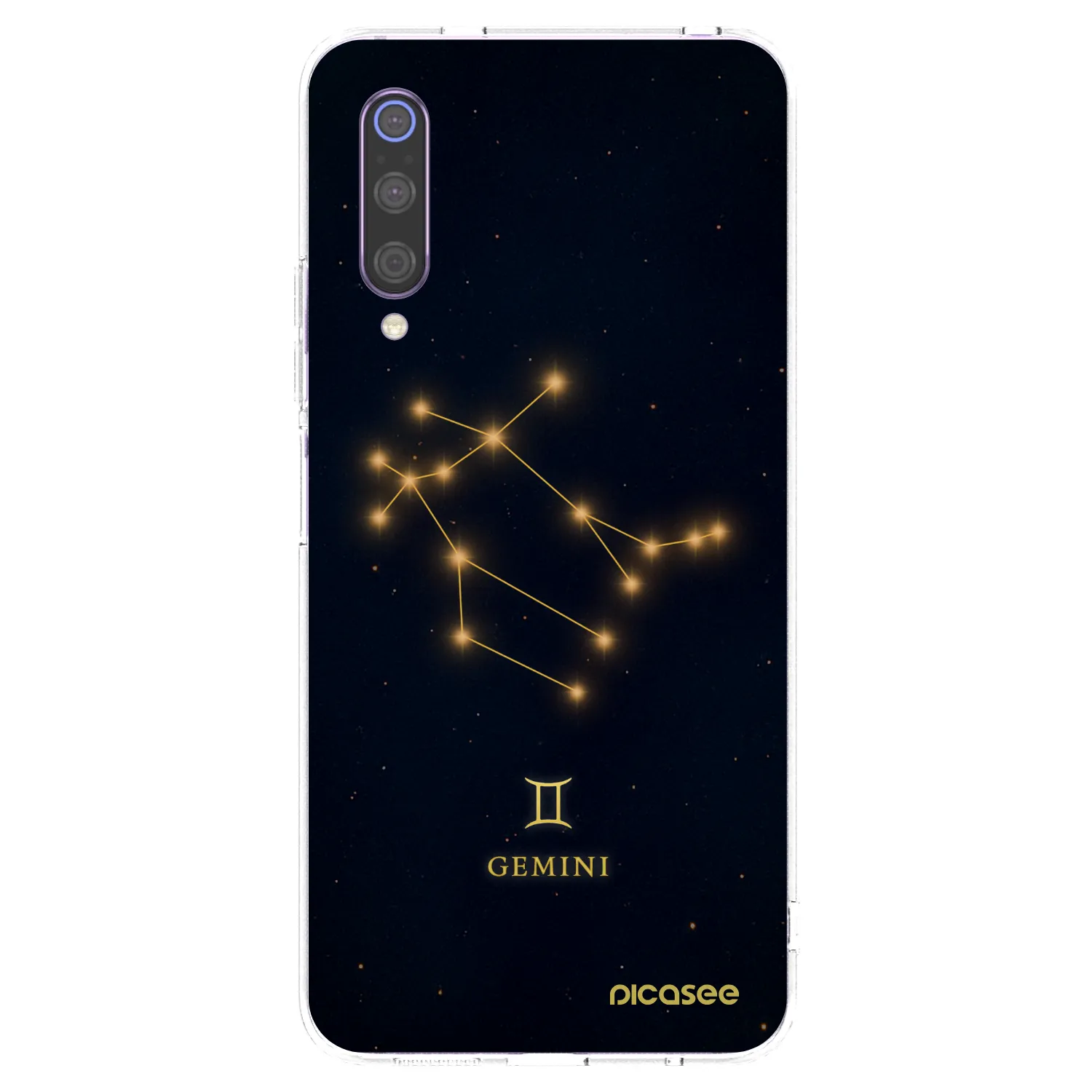 Picasee silikonski prozorni ovitek za Xiaomi Mi 9 - GEMINI