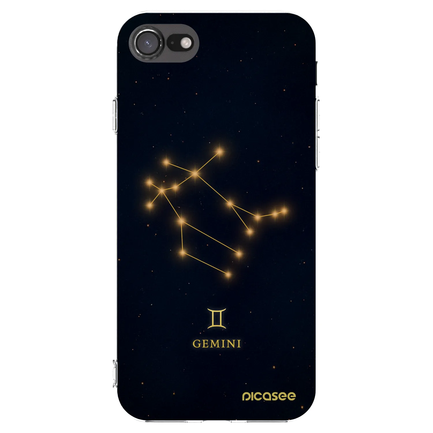 Picasee silikonski prozorni ovitek za Apple iPhone 7 - GEMINI