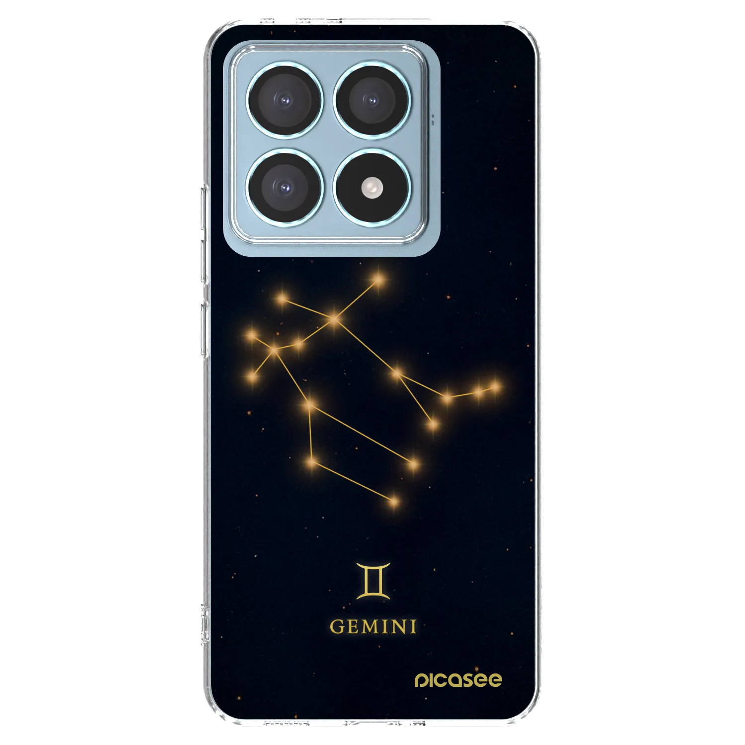Picasee silikonski prozorni ovitek za Xiaomi 14T Pro - GEMINI